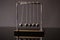 Newton cradle representing momentum