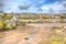 Newton Ferrers Devon viewed from Noss Mayo in colourful HDR