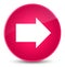 Next arrow icon elegant pink round button