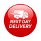 Next day delivery icon button