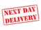 Next Day Delivery on Red Rubber Stamp.