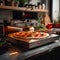 Next gen cooking gadget creates authentic pizza Futuristic culinary innovation