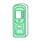 NFC device, keyless lock green linear object