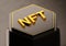 NFT - non fungible token 3D hexagon icon