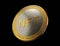 NFT - non fungible token gold metal coin