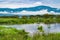 Ngorongora Crater Landscape of lake