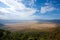 Ngorongoro Conservation Area aerial view, Tanzania, Africa