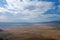 Ngorongoro Conservation Area aerial view, Tanzania, Africa