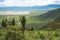Ngorongoro Crater with Lake Magadi landscape