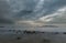 Nha Trang Bay Moody Morning Sky Vietnam