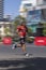 NHA TRANG, KHANH HOA PROVINCE, VIETNAM - JULY 14, 2019: Federico Escaler is a triathlon participant in the Challenge Vietnam event