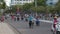 Nha Trang, VIETNAM - AUGUST 13, 2016: motorbike riders on the busy roads