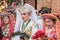 Nha Trang, Vietnam: participants of a costume procession of Po Nagar Temple celebration