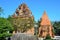 Nha Trang, Vietnam, Ponagar Cham towers in the temple complex Po Nagar