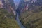 Nho Que river and Ma Pi Leng mountain pass in Ha Giang province, Vietnam