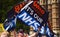 NHS workers 15% pay rise protest and petition drop in London, UK