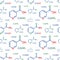 Niacinamide and niacin molecular formula vector illustration. Nicotinamide and nicotinic acid chemical background