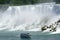 Niagara American Falls and touristic boat