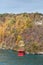 The Niagara Cable Car above the Niagara Whirlpool