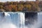 Niagara Falls Spray Autumn View Buffalo America