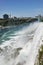 The Niagara River crashing over the famous Niagara Falls