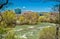 The Niagara river seen from Goat Island - New York, USA