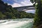 Niagara River at Whirlpool Bridge in Canada