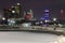 Niagara Winter Skyline with Bridges