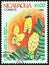 NICARAGUA - CIRCA 1984: A stamp printed in Nicaragua shows Cassia alata, circa 1984.
