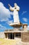 Nicaragua. San Juan Del Sur. A large statue of Christ.