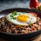 Nicaraguan Gallo Pinto: Filling and Satisfying Rice and Beans with Fried Plantains and Egg