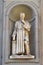 Niccolo Machiavelli statue by Lorenzo Bartolini, Florence