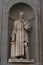 Niccolo Machiavelli. Statue in the Uffizi Gallery, Florence, Tuscany, Italy