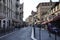 Nice, 5th september: Old Town street in the Vieille Ville of Nice France