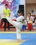 A nice action by a little Taekwondo girl