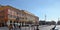 Nice Architecture Panorama and Massena Square, France