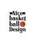 nice basketball design.Hand drawn typography poster design