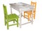 Nice children furniture: table and two chairs