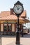 Nice clock in Historic Strasburg Rail Road Station,steam train, PA USA