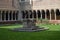 Nice Courtyard Inside or Cloister In The Complex Of The Duomo Diocese In Verona. Travel, holidays, architecture. March 30, 2015.