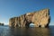Nice Famous Rocher Perce rock in Gaspe