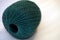 Nice fine merino yarn in teal color