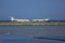 NICE , FRANCE 18 June 2013 : Two business jets on the runway at Nice airport.