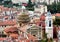 Nice, France - August 07, 2013: St. Reparate Cathedral from above