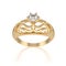Nice gold ring with diamond