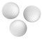 Nice Golf balls isolated