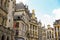 Nice Grand Place buildings in Brussels, central square in Belgium.
