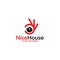 Nice House logo, Real estate logo company