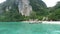 Nice islands at Railey beach in Krabi