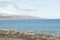 Nice Landscape Of The Bay And A Desertic Volcanic Mountain At The Bottom At Punta Jandia. July 3, 2013. Punta Jandia, Pajara,